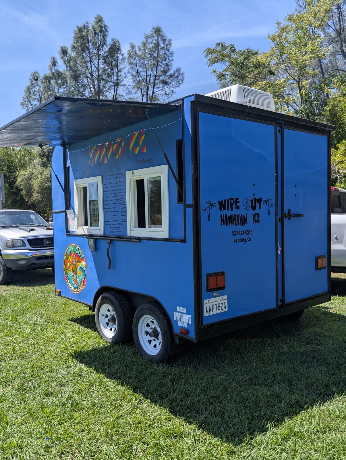 Wipe Out Hawaiian Ice trailer